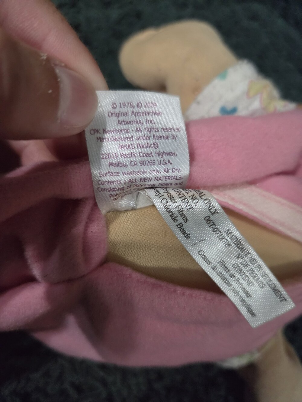 Vintage Jakks Pacific Cabbage Patch Kids Baby "It's a Girl" - Picture 6 of 9